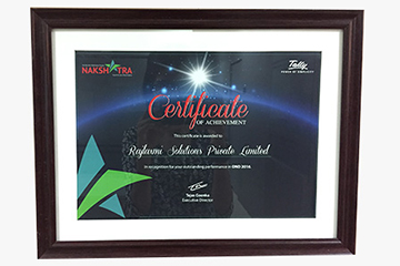 Achievement of Rajlaxmi Solutions